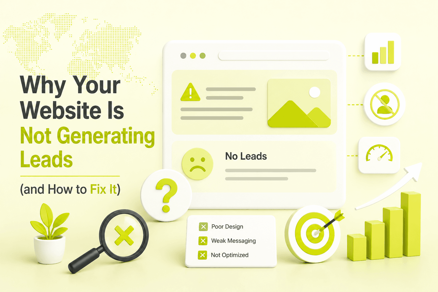 Why Your Website is Not Generating Leads in UAE (Fix This Fast)